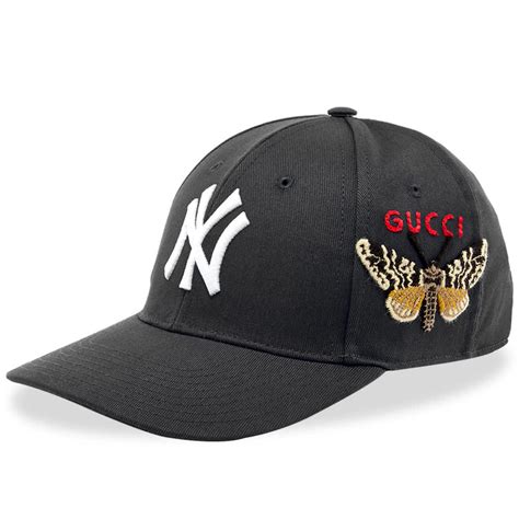 gucci print ny hat|Baseball Hats for Men .